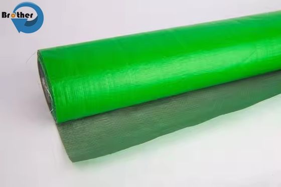 Blue Orange PE Tarpaulin Roll Packing