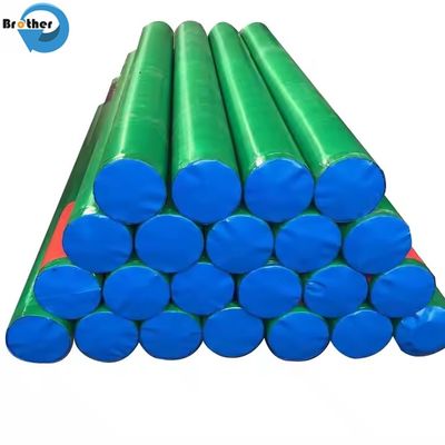 260g Brown Plastic Rip Tear Proof Industrial Fireproof PE Tarpaulin Waterproof Poly Tarp