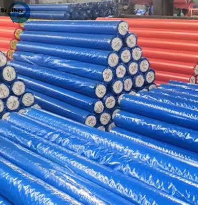 260g Brown Plastic Rip Tear Proof Industrial Fireproof PE Tarpaulin Waterproof Poly Tarp