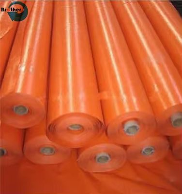High Cost Performance PE Waterproof Reinforced Tarpaulin Fabric With White Color 150gsm