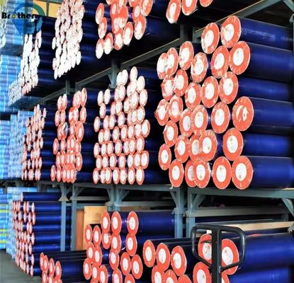 Double Side 100% Waterproof High Density Polyethylene Fabric Material Plastic Tarpaulin Tarps Roll for Ground Covers
