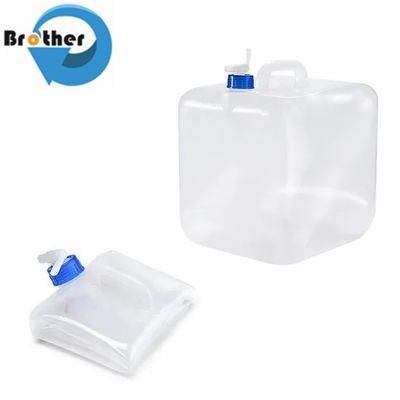 Cheap Price 10L 20L Plastic Cubitainer Bag Good Seal No Leak Foldable Jerry Can with Holes Tap for Storage Without Handle