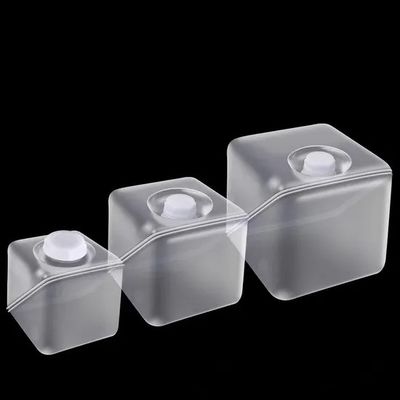Good Seal No Leak Transparent LDPE Storage Containers Foldable Plastic Cubitainer Without Handle Plastic Packaging