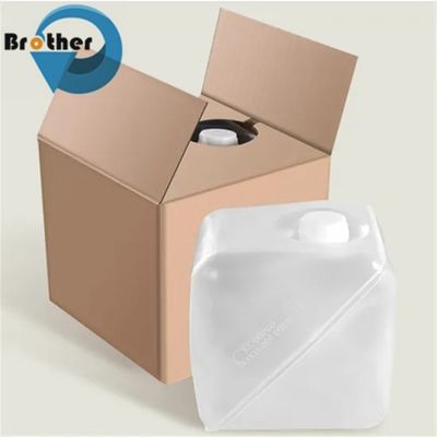 Collapsible Plastic Cubitainers for Laboratory Disposables 5L 10L LDPE Ultrasound Gel Cubitainer for Storage