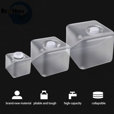 LDPE Cubitainer Folding Soft Bucket for Soy Sauce, Sake, Liquid Fertilizers, Medical Reagents, Fine Chemicals 5L 8L 10L 15L 20L