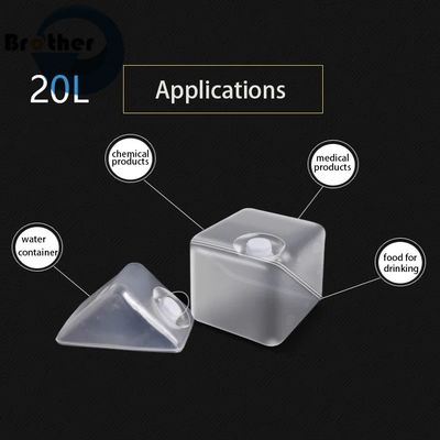 5L- 20L LDPE Foldable Cubitainer for Liquid Fertilizers, Soy Sauce, Sake, Medical Reagents, Fine Chemicals