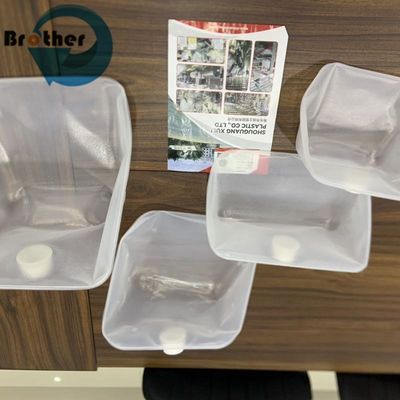 Cubitainer Folding 5L-20L Water Bag Square Shape Recyclable Plastic Soft Bucket with Carton for Outdoor Use
