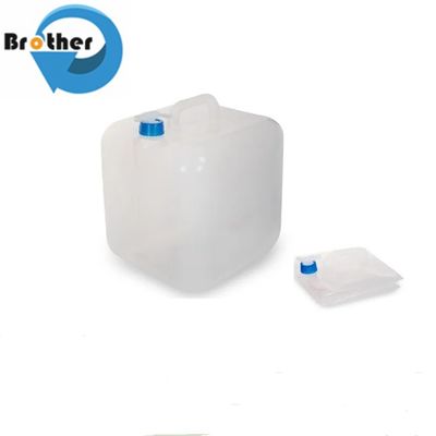 Folding 5L-20L Square Shape Plastic Soft Bucket Outdoor Use Water Bag with Carton for Drums Pails & Barrels Cubitainer