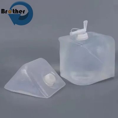 Folding 5L-20L Square Shape Plastic Soft Bucket Outdoor Use Water Bag with Carton for Drums Pails & Barrels Cubitainer