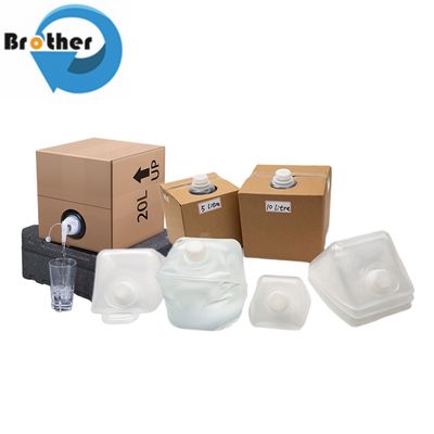 Cubitainer 10-20L Cross-Border LDPE Food Grade Foldable Water Storage Bucket Square Plastic Soft Water Bag Tap Drums Barrels