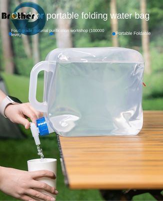 20L 5 Gallon Soft Bucket Collapsible Plastic Cubitainer for Storage of Reagents Oil Gasoline