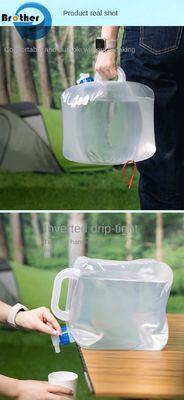 Wholesale 5 Gallon Soft Plastic Bucket with Handle Collapsible Storage Cubitainer Empty Drums for Sale