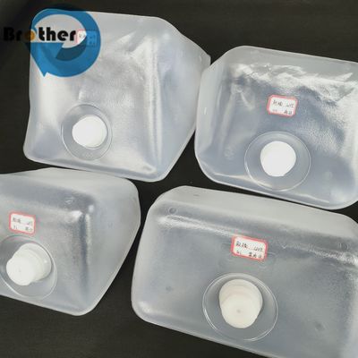 LDPE Plastic Storage Container 5 Liter Gallon Outdoors Foldable Portable Water Plastic Bags, Cubitainer
