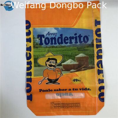 100% Reusable BOPP Laminated PP Woven Bags Environment Friendly 25kg / 50kg
