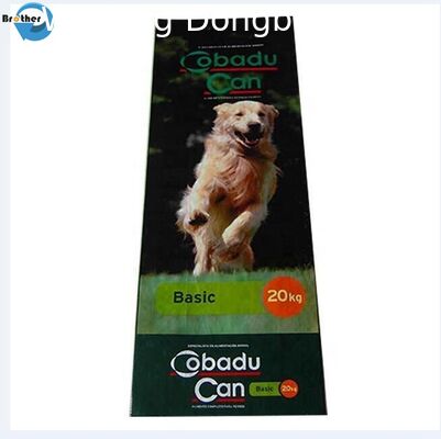 Packing Rice / Flour BOPP Laminated PP Woven Bags Temperature Resistant