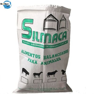 Customized Size BOPP Laminated PP Woven Bags For Chemical Meterial Packaging