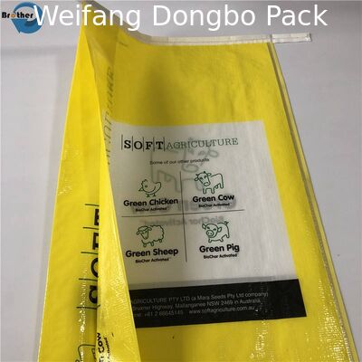Professional Packing BOPP Laminated PP Woven Bags With Custom Logo Printed