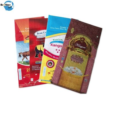 Professional Packing BOPP Laminated PP Woven Bags With Custom Logo Printed