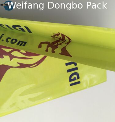 Packing Rice / Flour BOPP Laminated PP Woven Bags Temperature Resistant