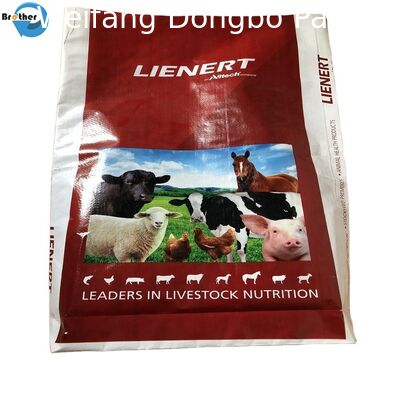Large Capacity PP Woven Packaging Bags For Animal Feed / Agricultural Fertilizer