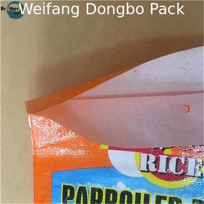 Large Capacity PP Woven Packaging Bags For Animal Feed / Agricultural Fertilizer