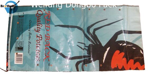 Customized Size BOPP Laminated PP Woven Bags For Chemical Meterial Packaging