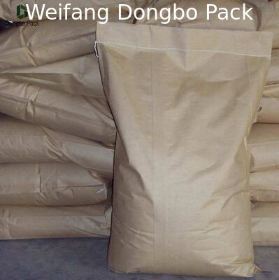 Durable Kraft Paper Plastic Compound PP Woven Bag For Packing , Fully Printed