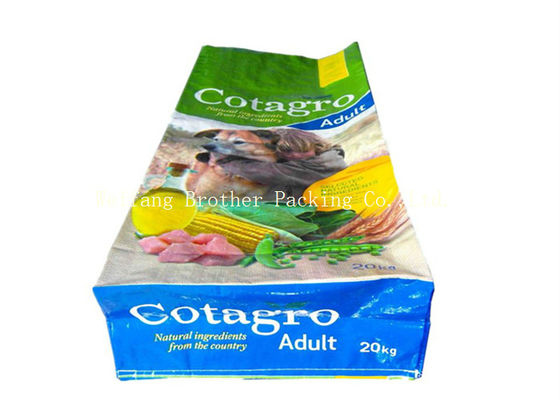 Moisture Proof Polypropylene Pp Woven Bags , PP Woven Rice Bag Gravure Printing