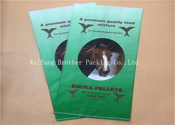 Moisture Proof Polypropylene Pp Woven Bags , PP Woven Rice Bag Gravure Printing