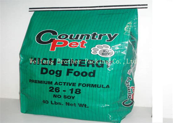25kg Empty Polypropylene Plastic Woven Sack Anti Slip Surface For Cement / Fertilizer