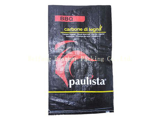 Customized Multi Colored Laminated Woven Bags For Sugar / Feed , Single Folded