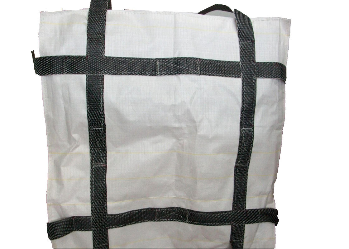 Circular / Tubular FIBC Jumbo Bags For Building Sand Packing 500kg To 2 Tons
