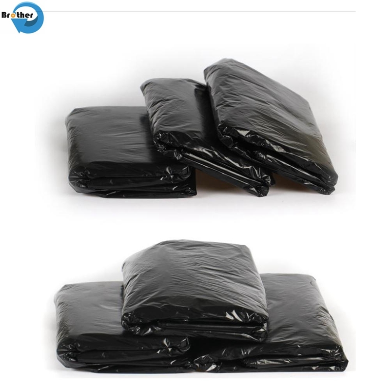 Drawstring Trash Garbage Bags Manufacturer Custom Plastic Packaging Bag Refuse Sacks Trash Can Liners