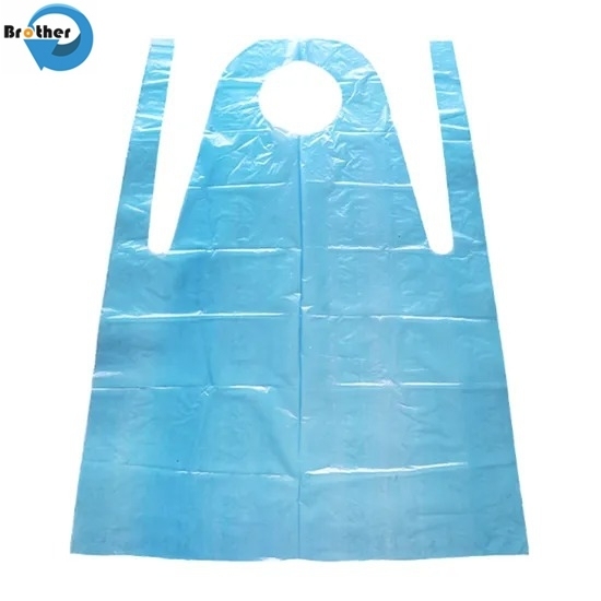Durable Disposable PE Aprons for Food Handling, Cooking, Oilproof, Waterproof, Ideal for Kitchen and Food Service Multiple Colors