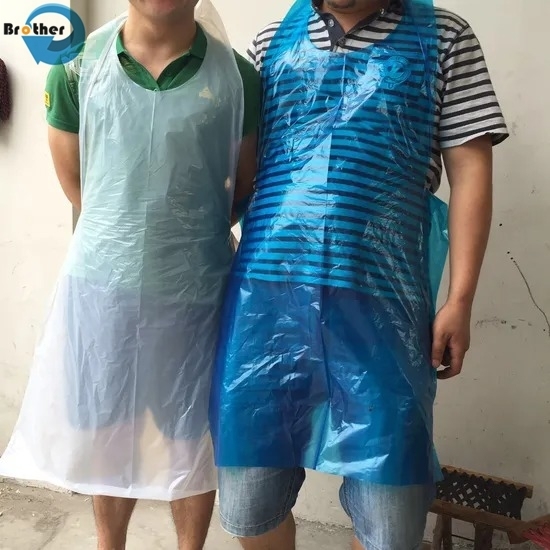 Disposable PE Aprons: Waterproof, Oilproof, Food-Grade Plastic Aprons/Disposable Apron, Waterproof Apron, Transparent Apron (100 PCS)