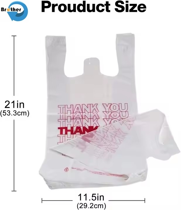 Biodegradable Disposable Food Grade Storage Bag Supermarket Vegetables Clear Plastic Produce Bags on Roll