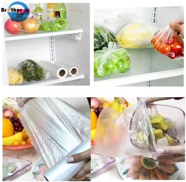 Frozen Food Disposable Transparent Custom Food Packaging Bags Plastic Bags for Food Takeaway