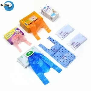 Manufacturer Plastic Diaper Waste Custom Packaging Bag Disposable Scented Baby Nappy Garbage Bag Belt with Handle