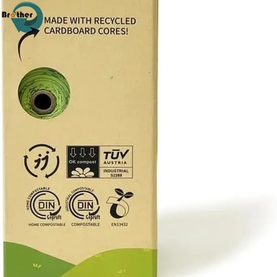 Wholesale Eco Friendly Biodegradable Compostable Cornstarch Dog Poop Trash Waste Bag