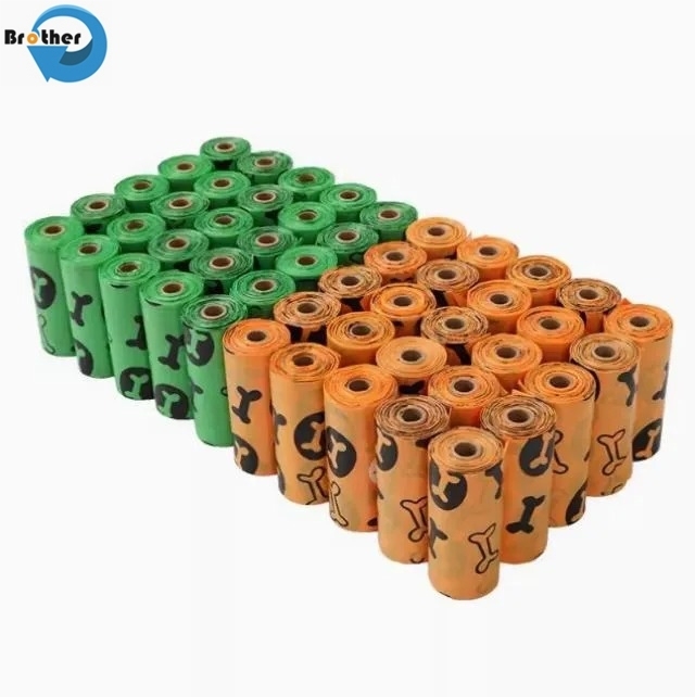 Eco-Environment Large Capacity Dog Poop Bags Easy to Tear and Convenient for Quick Disposal in Parks and Backyards