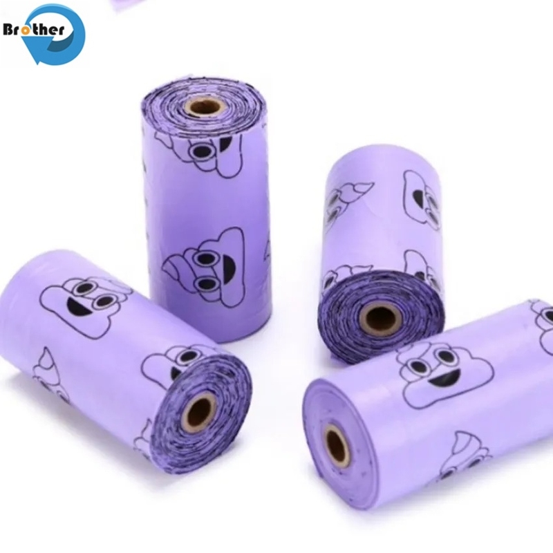 Eco Friendly Biodegradable Dog Poop Bag Pet Supplies Dog Garbage Bags for Pet Cleaning