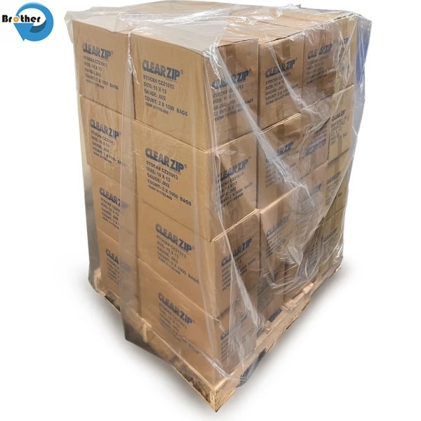 Factory Outlet Waterproof Industrial Plastic Pallet Cover Top Pallet Bags Sheeting on Roll Poly Sheeting
