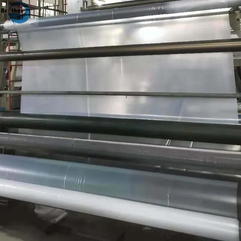 Anti Rain Plastic Pallet Cover 100mic Wholesale Waterproof Reusable Film Transparent Pallet Wrap Covers Factory Price