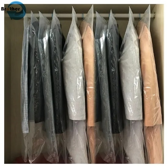 Clear Garment Suit Cover Transparent Clothing Dust Protector Hanging Clothes Storage Bag