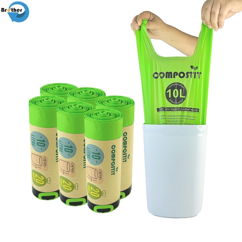High Quality Eco Friendly Degradable Garbage Bag Garbage Bags for Home Garbage Bags 13 Gallon