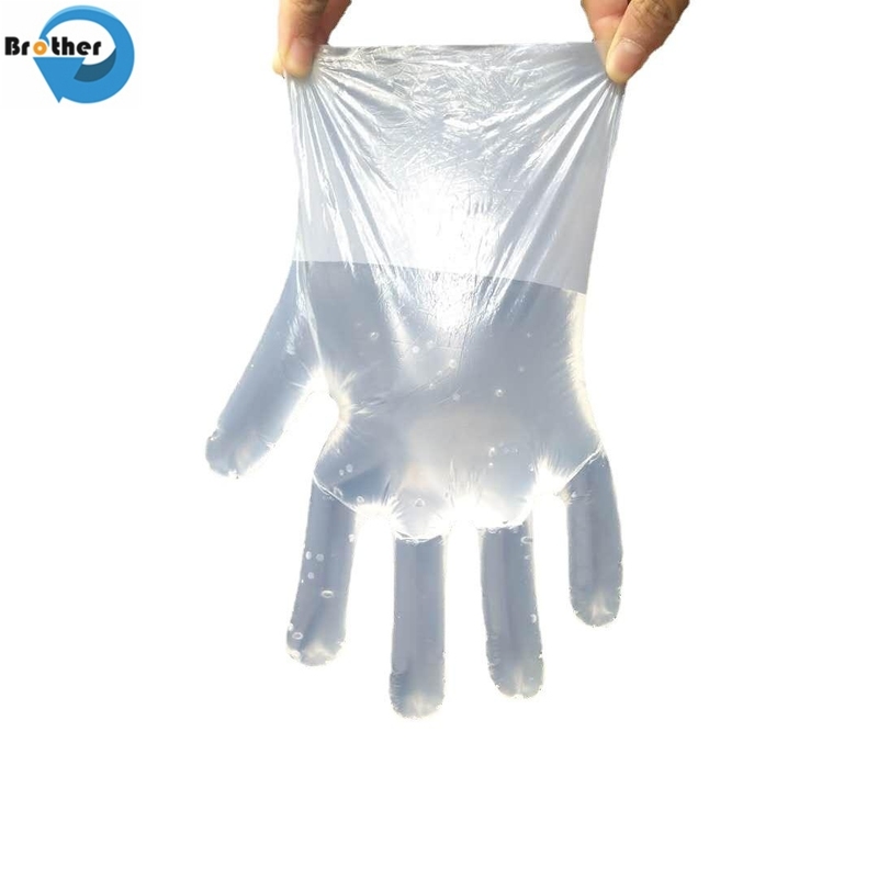 Food Grade Compostable Gloves Medium Thickness PE Material Biodegradable Disposable Tableware Package Certified Pla
