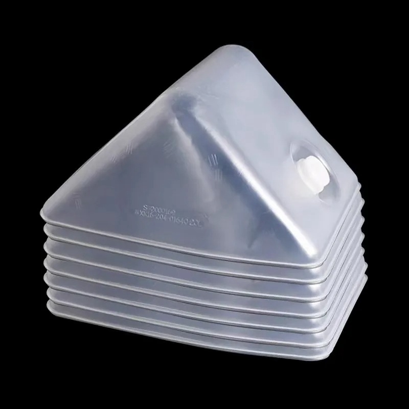 Good Seal No Leak Transparent LDPE Storage Containers Foldable Plastic Cubitainer Without Handle Plastic Packaging