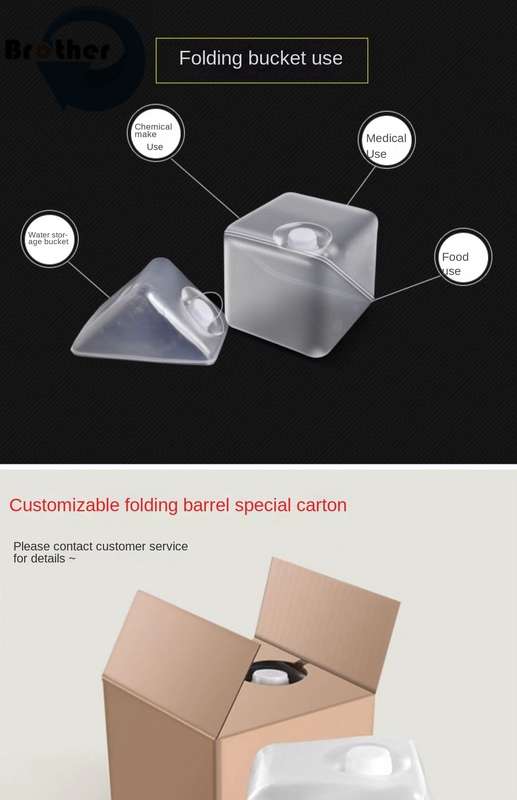 8L 10L 20L Plastic Cubitainer Food Medicine Liquid Loading Good Seal Cheap Price No Leak Bag in Box Without Handle Foldable