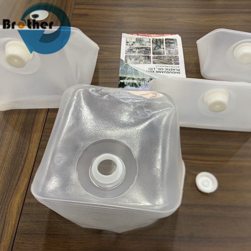Cubitainer 18L Collapsible Liquid Carrier LDPE Soft Plastic Bag-in-Box Water Container Medical/Food Grade for Storage