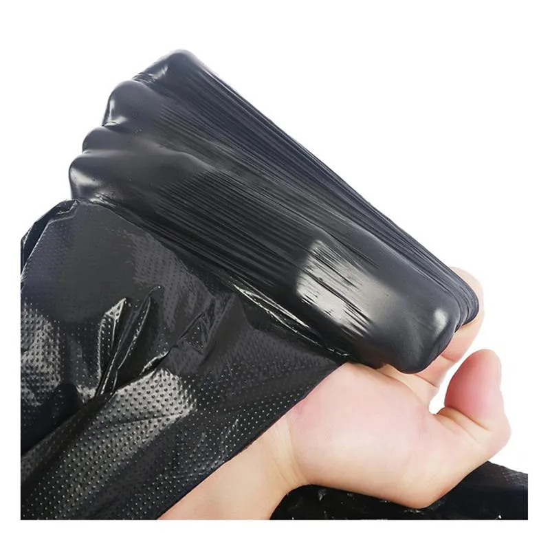 Garbage Bags Manufacturer Bottom Star Seal PE Plastic Bin Liners on Roll